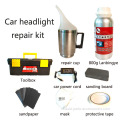 Voorlamp Vloeibare auto reparatie gereedschapset